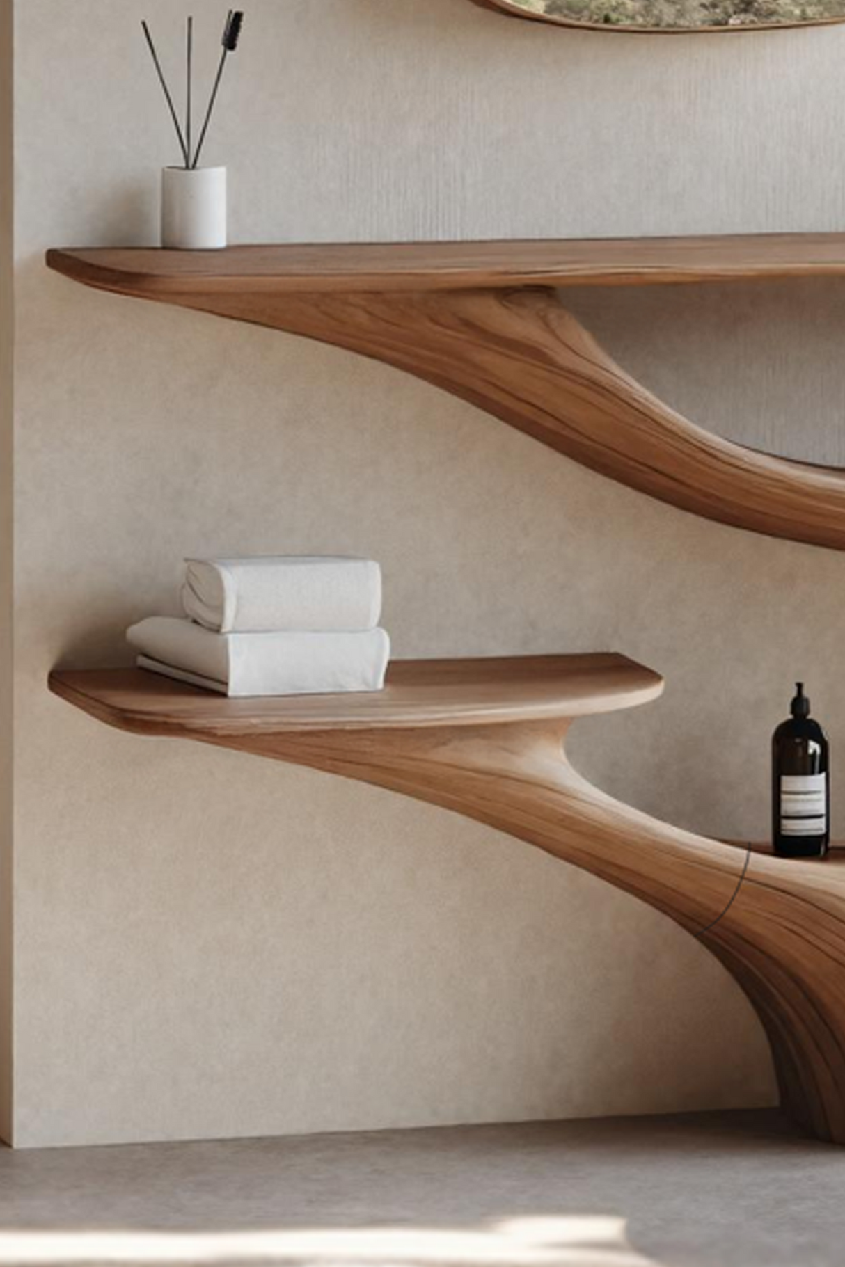 Mid Century Vanity Table For Bedroom And Bathroom Design