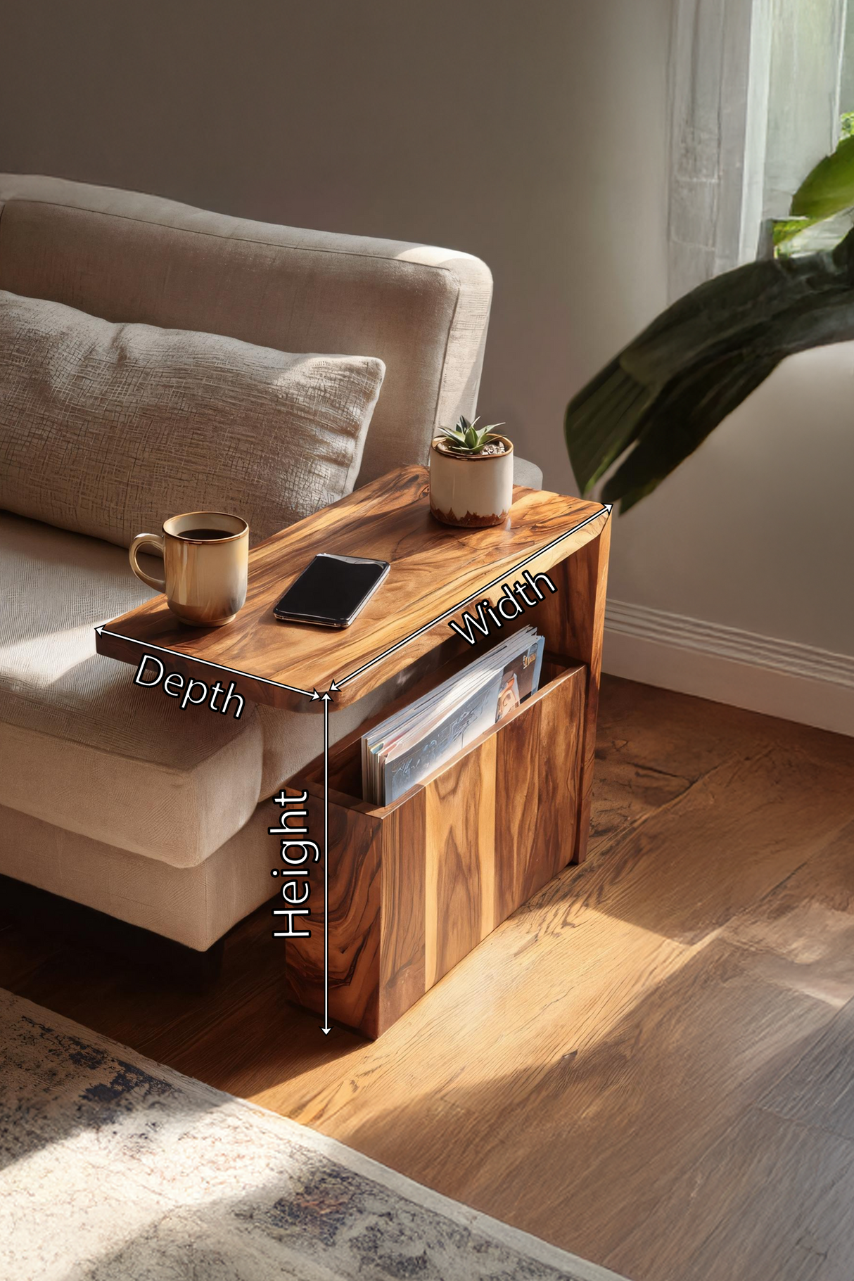 Modern Handcrafted Armrest For Living Room Furniture