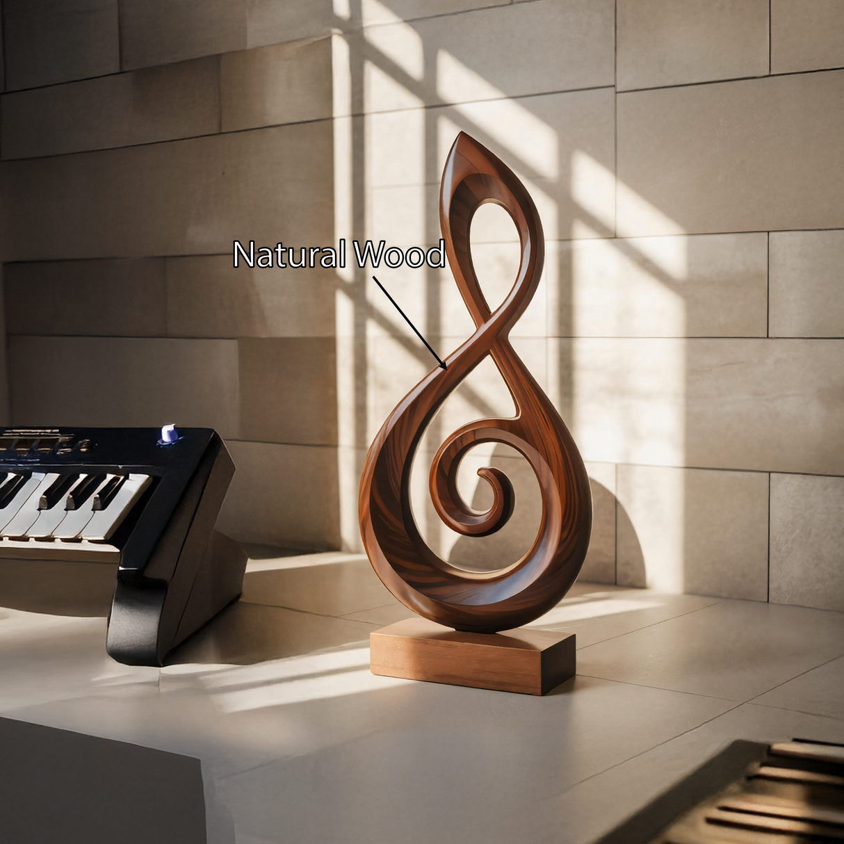 Rustic 3D Wood Art For Living Room Handmade Wall Panel