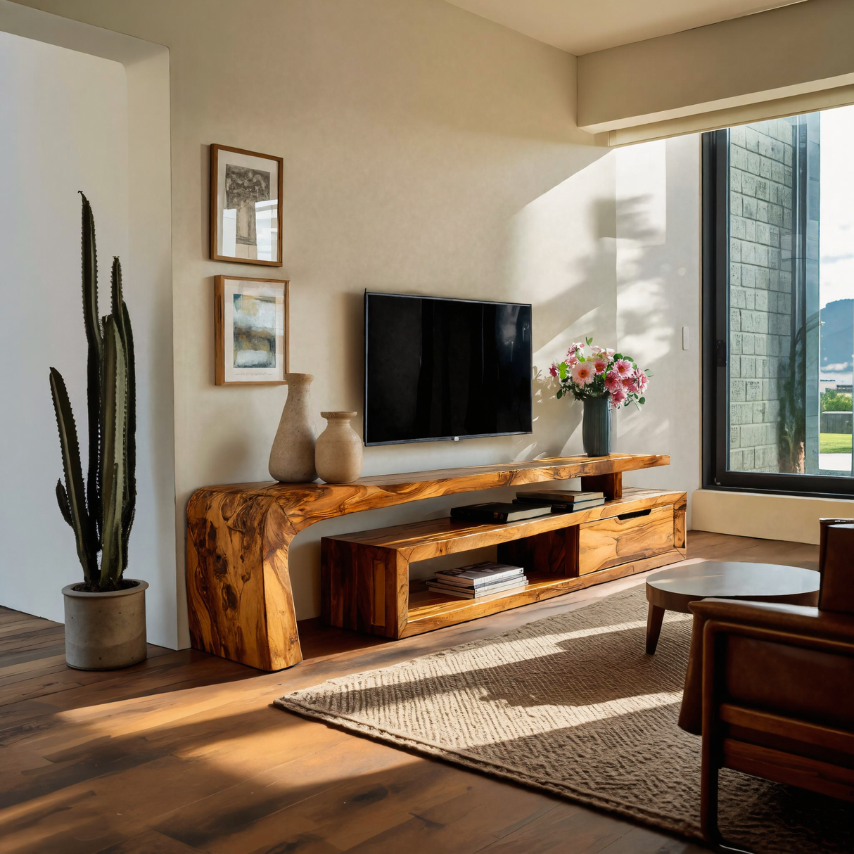Scandinavian TV Cabinet For Living Room