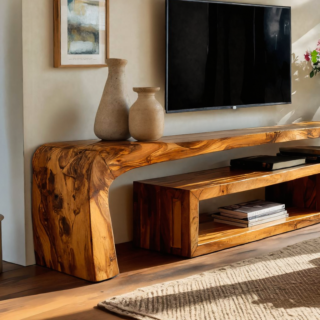 Scandinavian TV Cabinet For Living Room