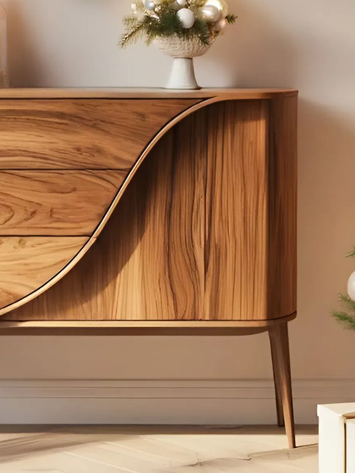 Modern Handcrafted Sideboard For Holiday Home Décor