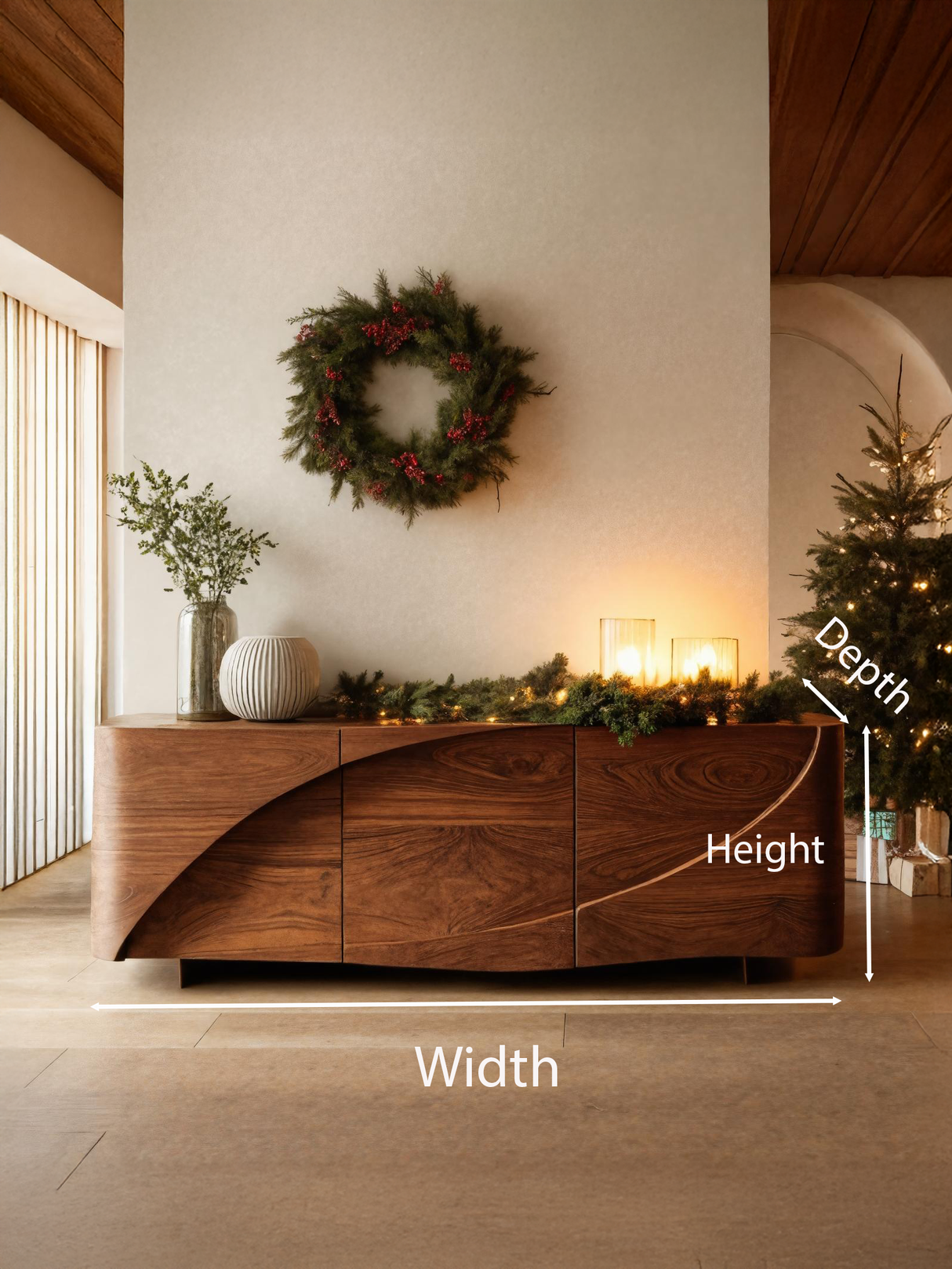 Handmade Modern Sideboard For Dining Room Or Living Room