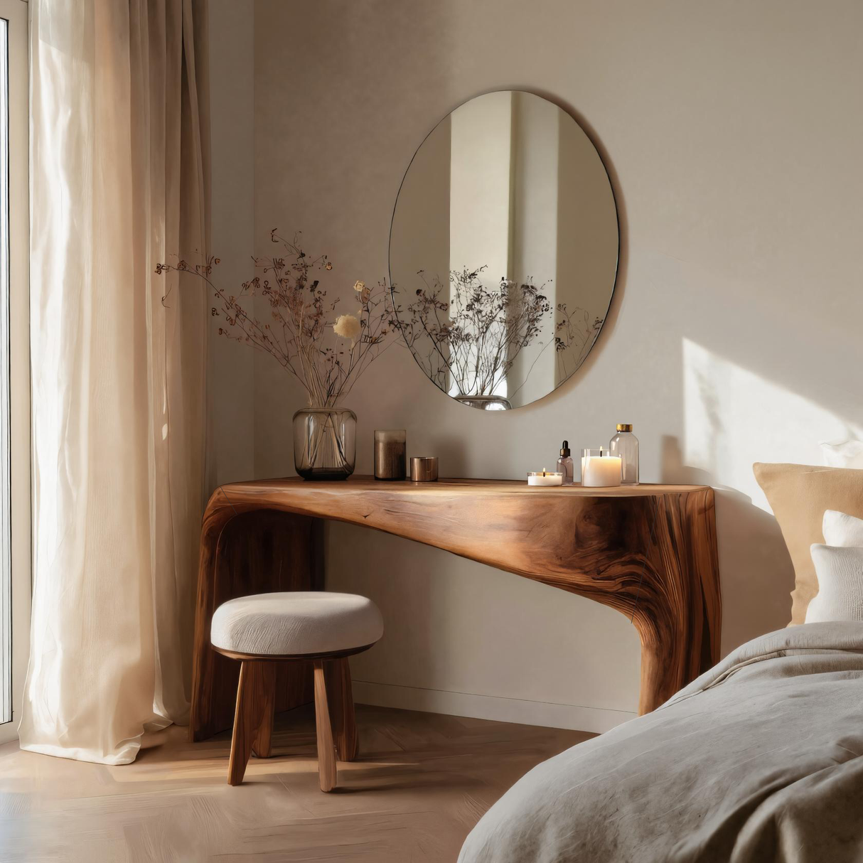 Modern Vanity Table For Bedroom Makeup