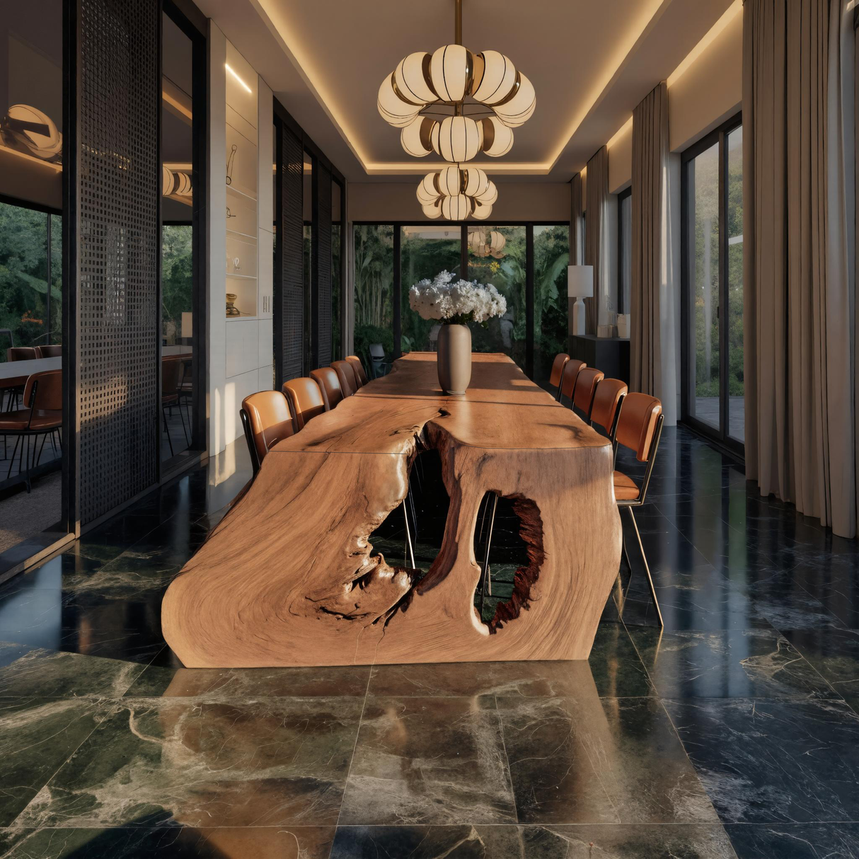 Handmade Sculptural Dining Table For Dining Room