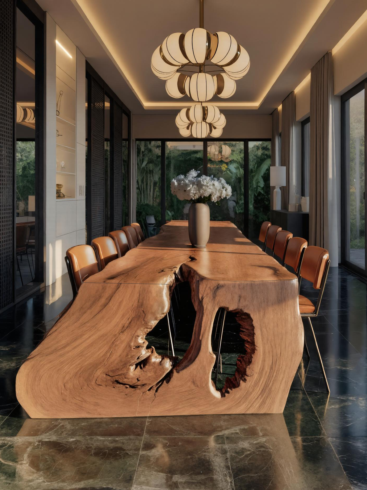 Handmade Sculptural Dining Table For Dining Room
