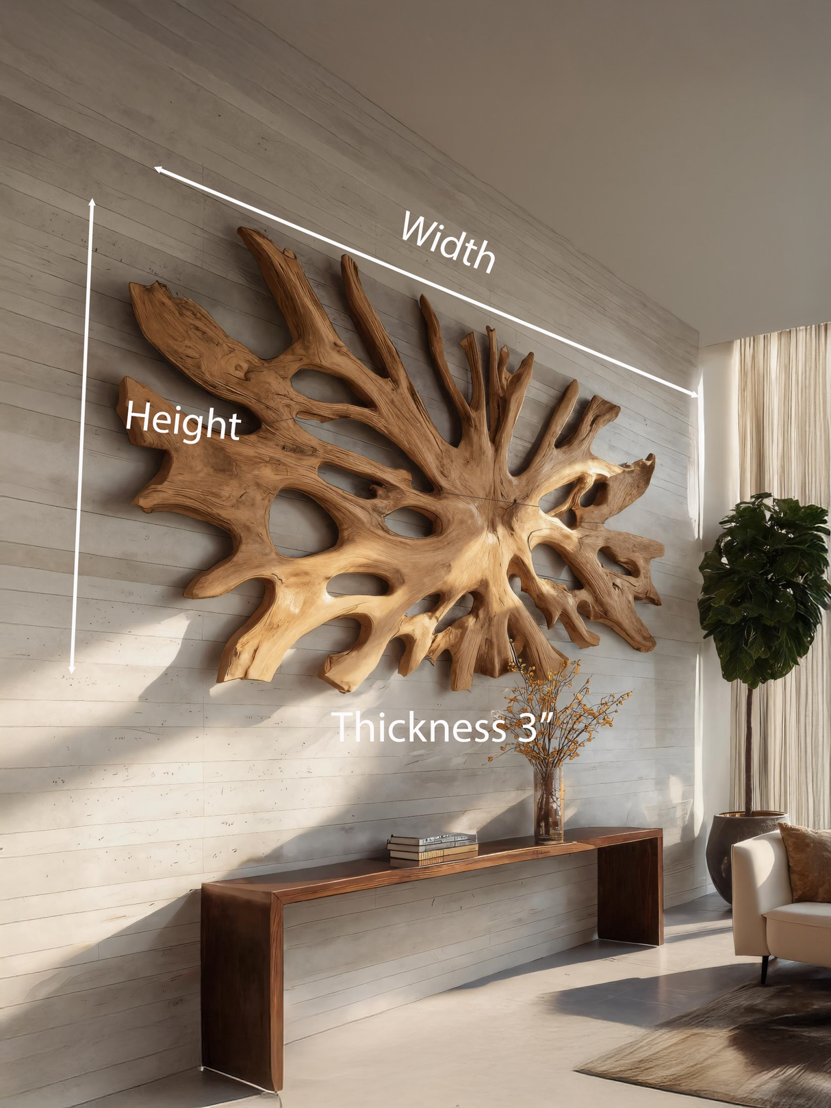 Large Organic Wall Art For Living Room