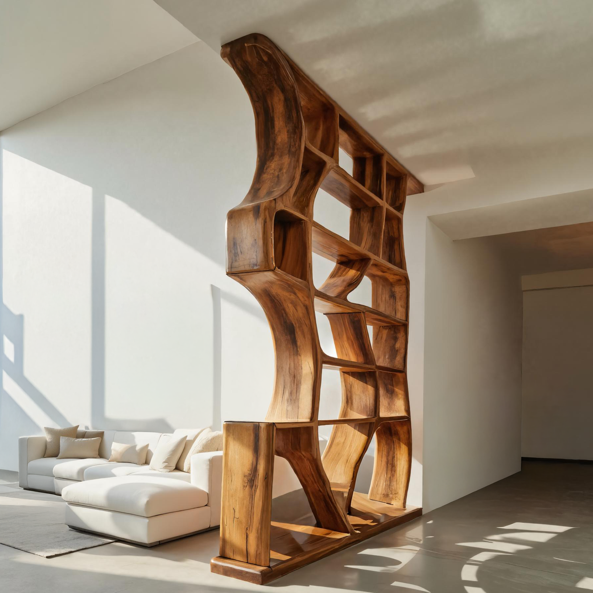 Modern Organic Room Divider For Living Room