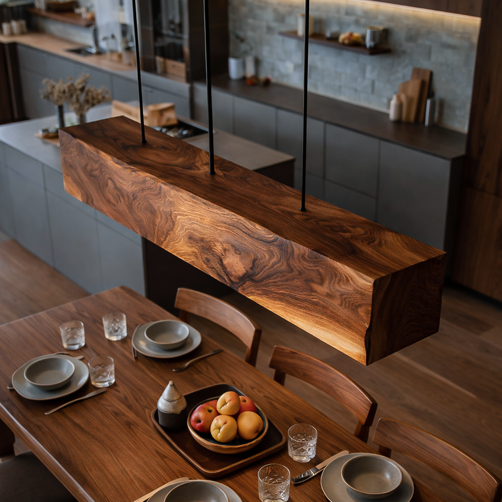 Handcrafted Pendant Light For Modern Dining Spaces