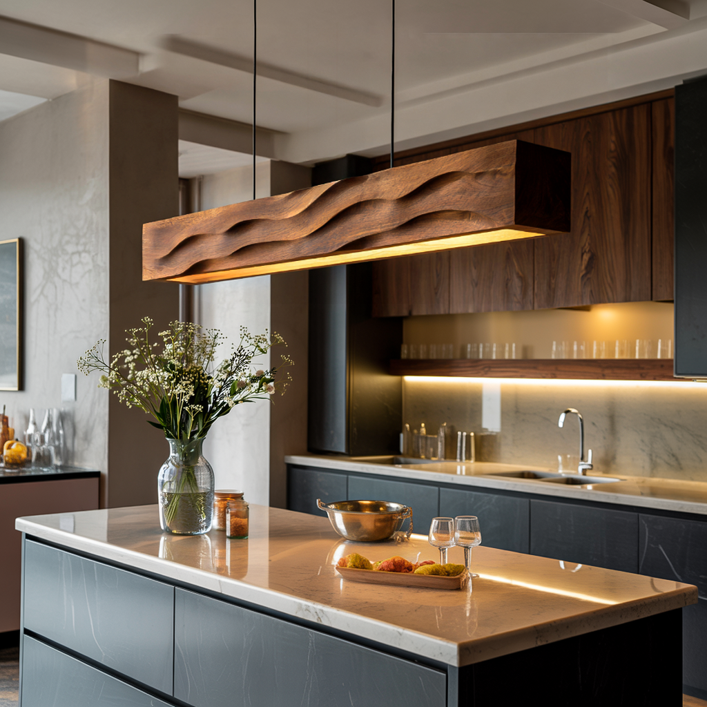 Elegant Dining Light Combining Modern Design For Kitchen