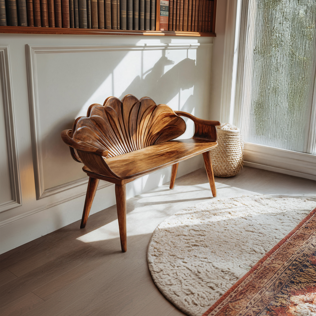 Live Edge Wood Bench For Entryway Home Accent