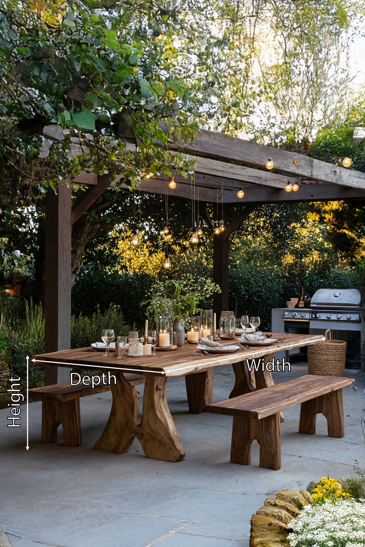 Farmhouse Dining Table For Vintage Furniture Look