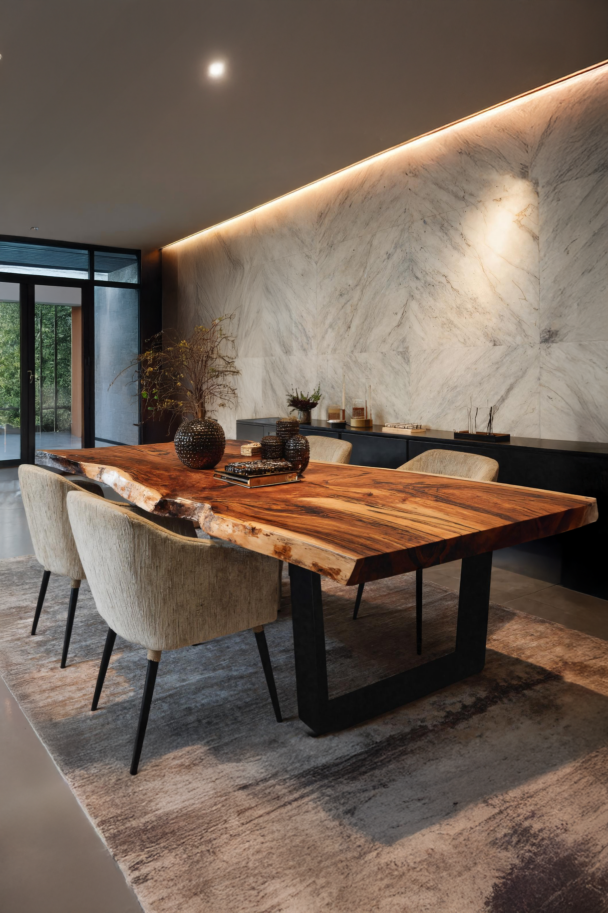 Dining Room Handcrafted Solid Wood Dining Table Artisan