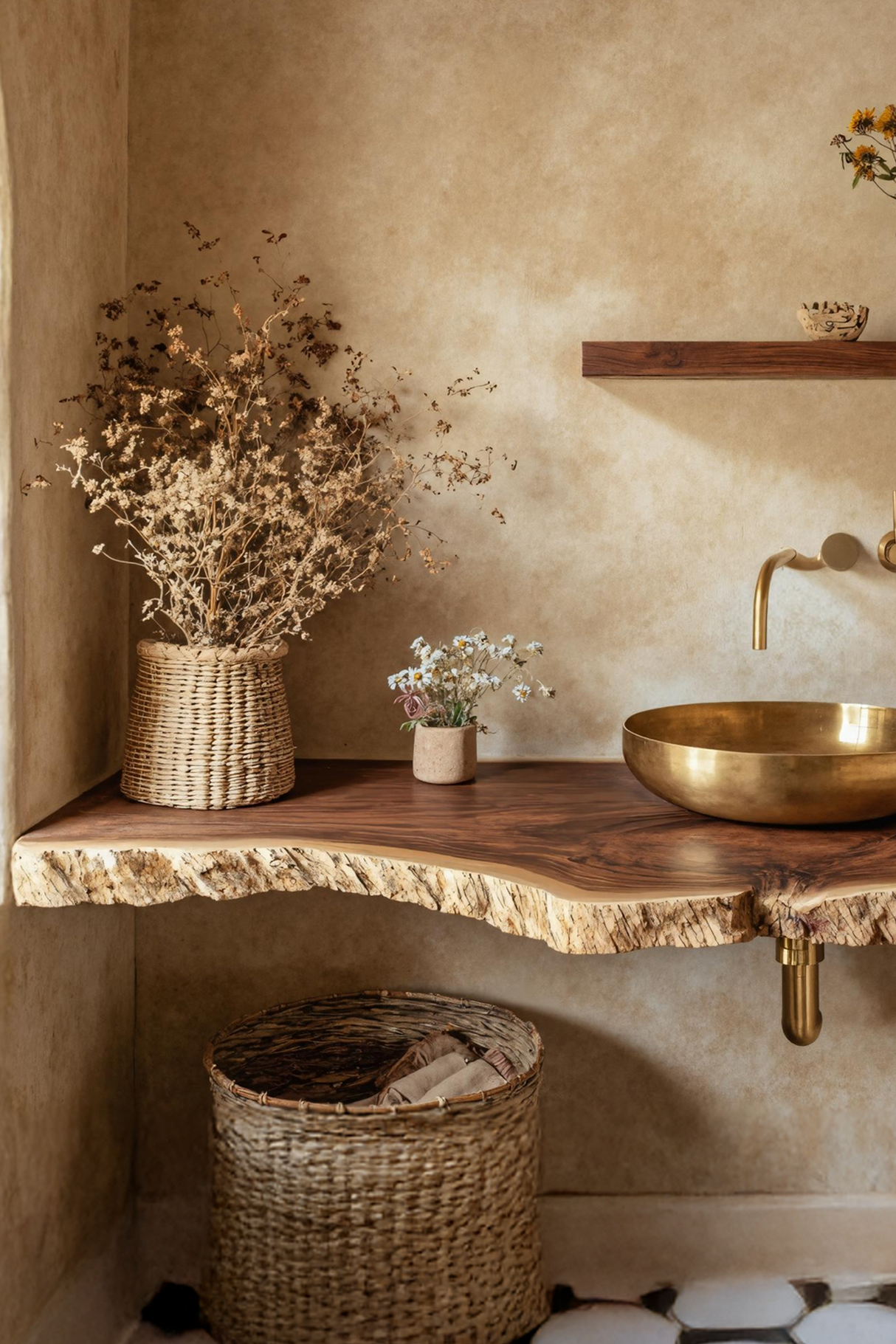 Farmhouse Style Floating Vanity For Modern Bathroom
