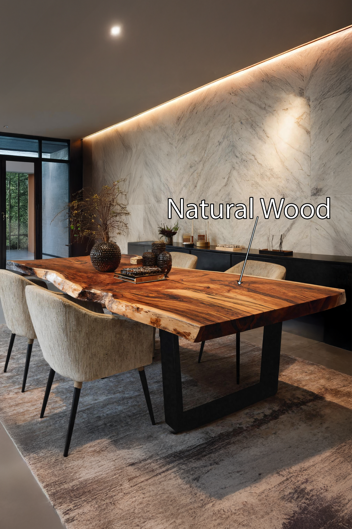 Dining Room Handcrafted Solid Wood Dining Table Artisan