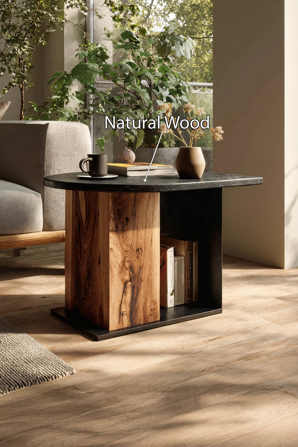 Modern Wooden Side Table For Interior Decoration Ideas