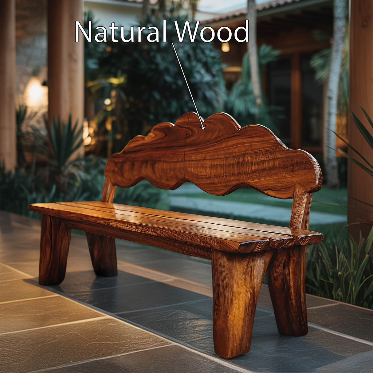 Solid Wood Entryway Bench For Modern Entryway Design