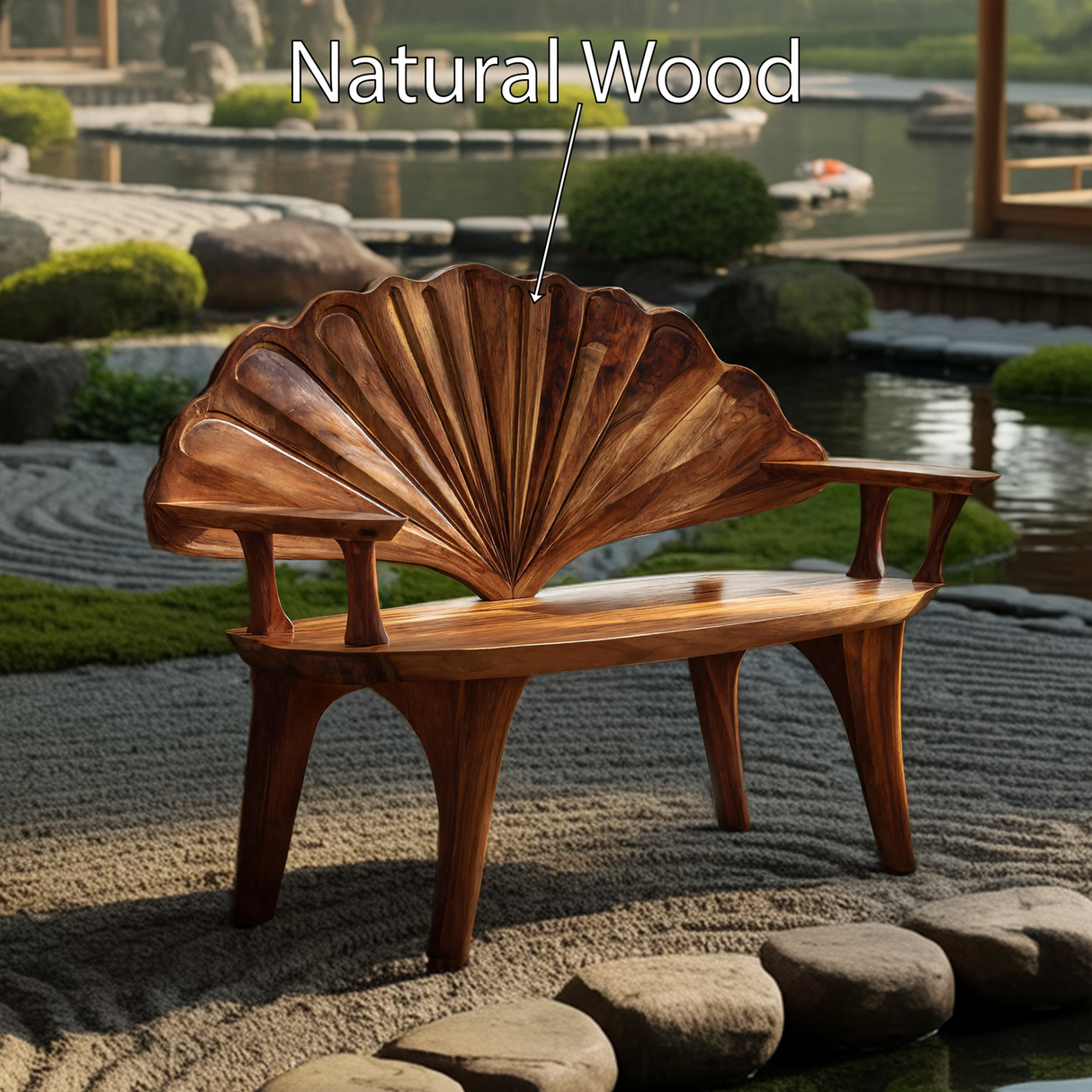 Rustic Solid Wood Bench For Entryway And Hallway Decor