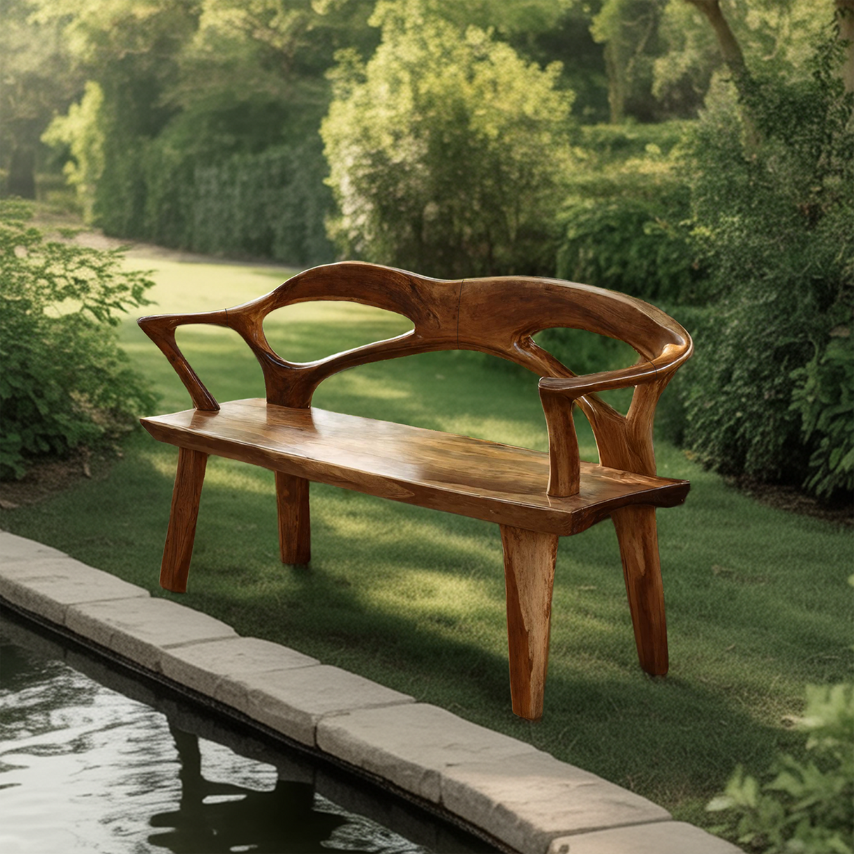 Live Edge Wood Bench For Entryway And Entry Hall