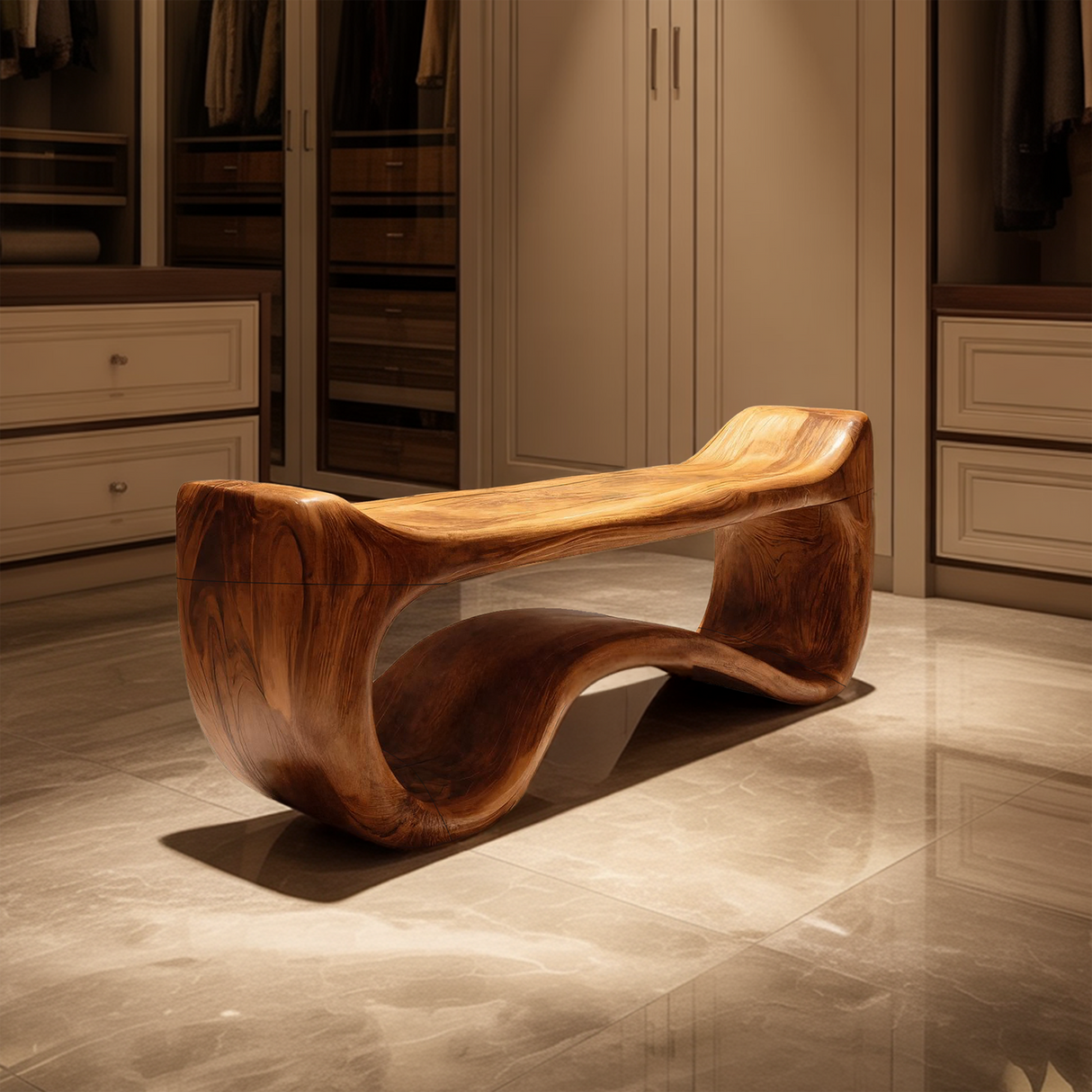 Live Edge Wood Entryway Bench For Farmhouse Style Homes