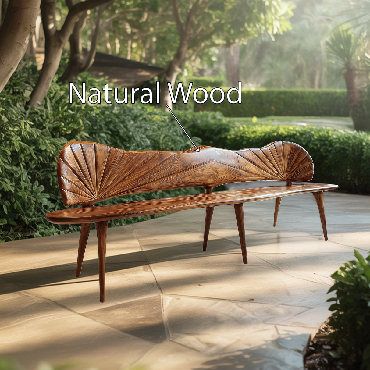 Rustic Wooden Entryway Bench For Hallway And Foyer