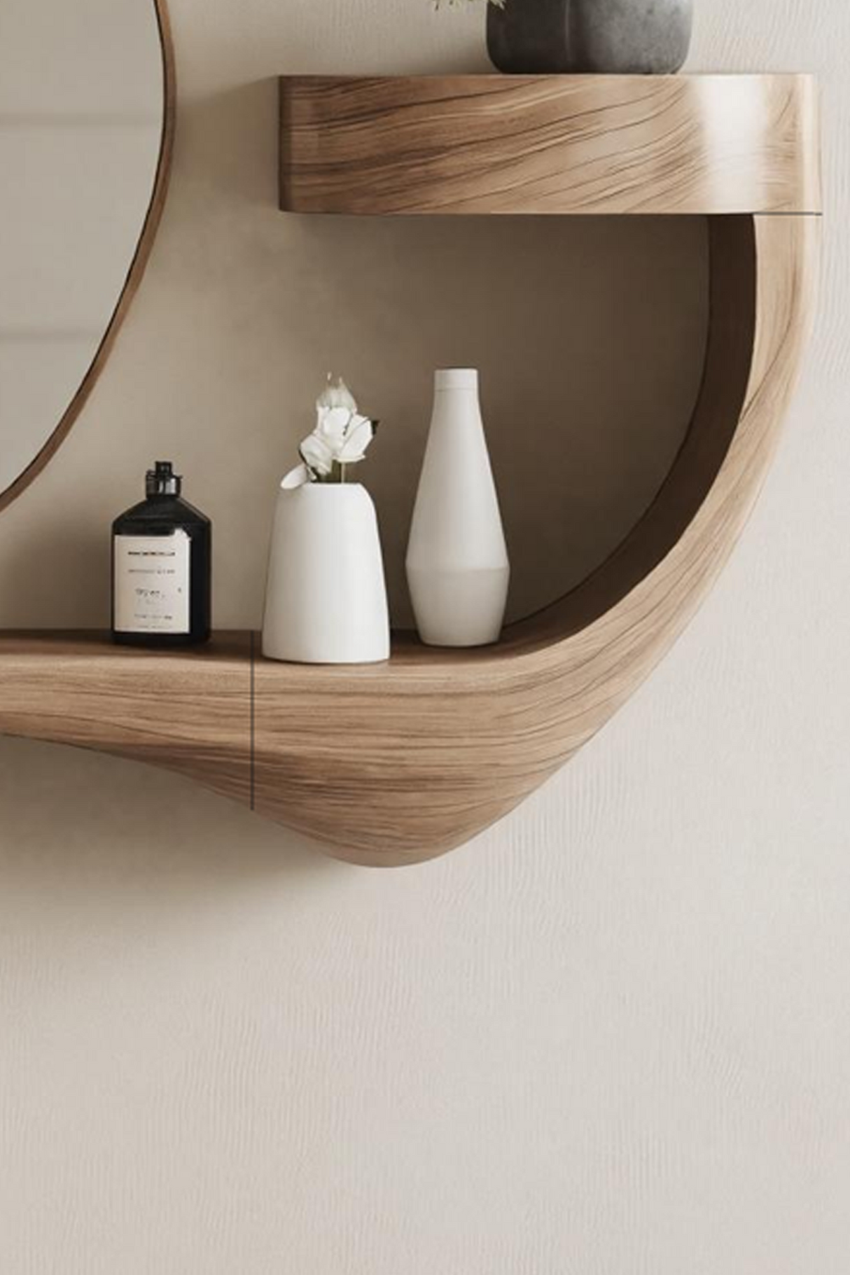 Farmhouse Live Edge Vanity for Modern Bathroom Decor