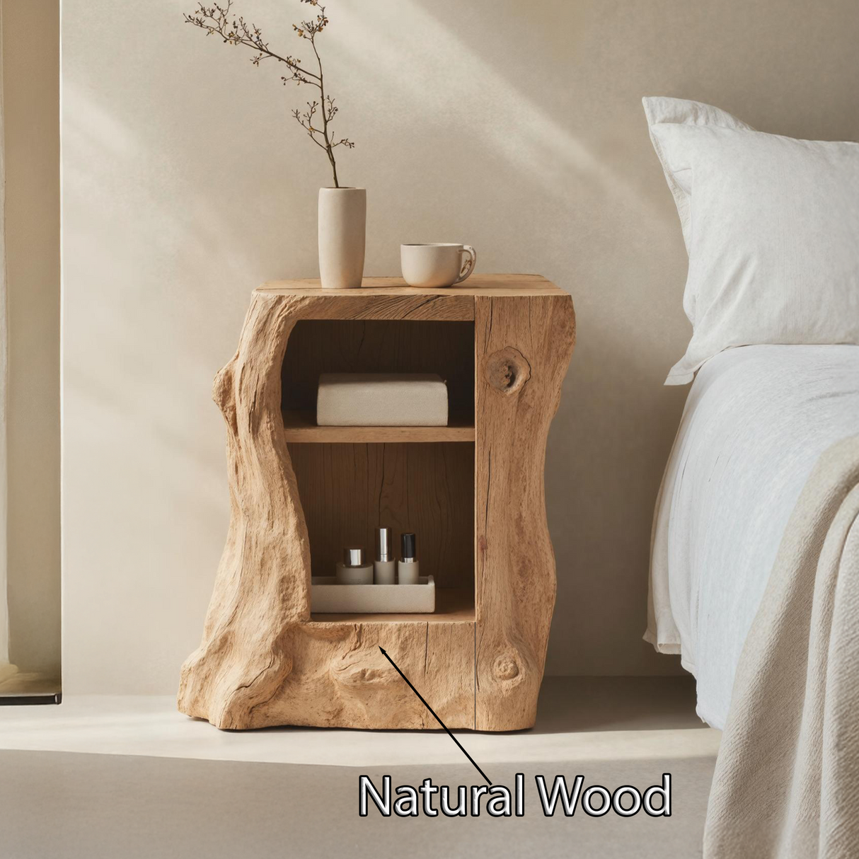 Handcrafted Side Cabinet For Bedroom Decor Ideas