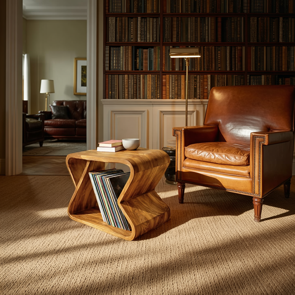 Modern Wooden Side Table For Stylish Living Room