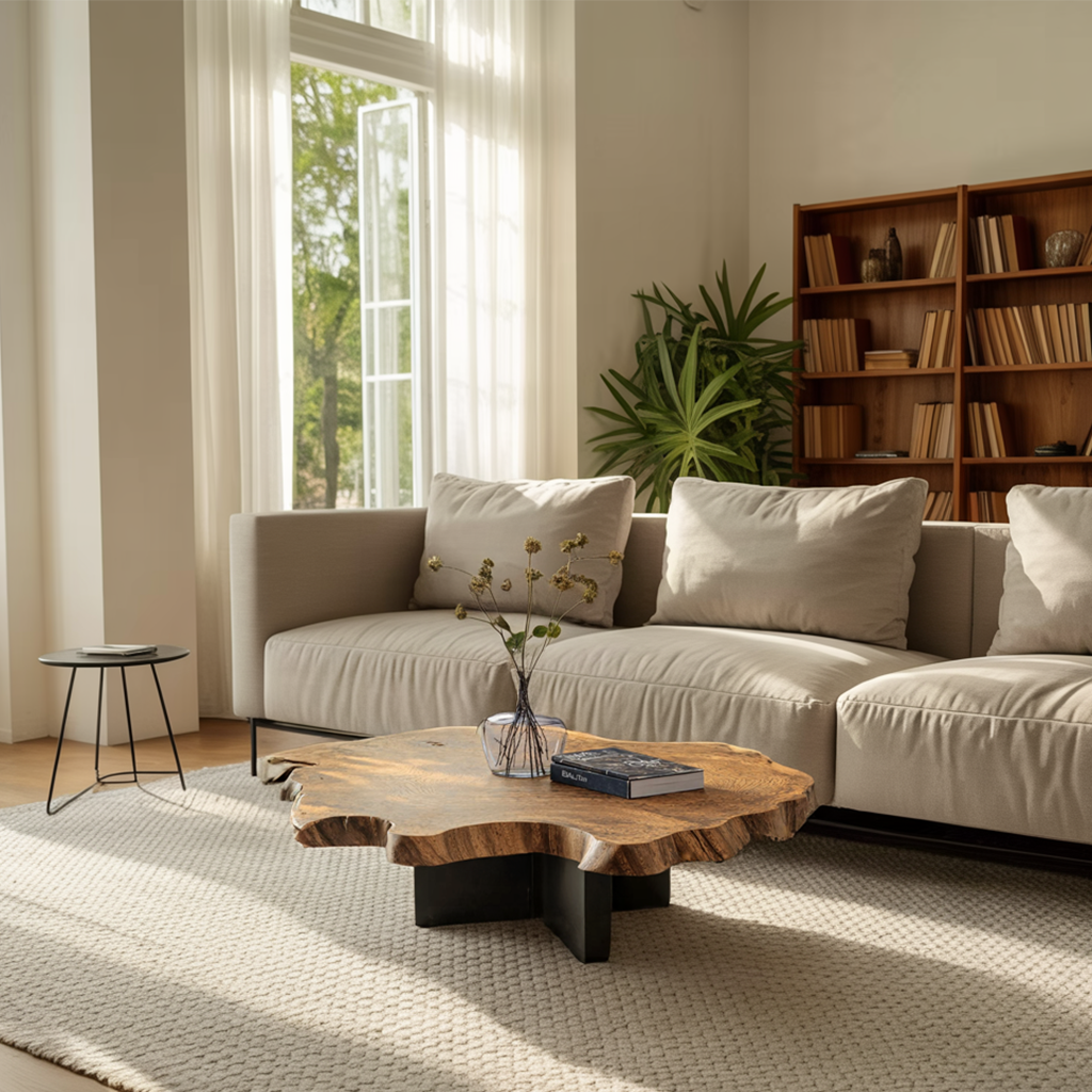 Farmhouse Low Table For Country Style Interiors