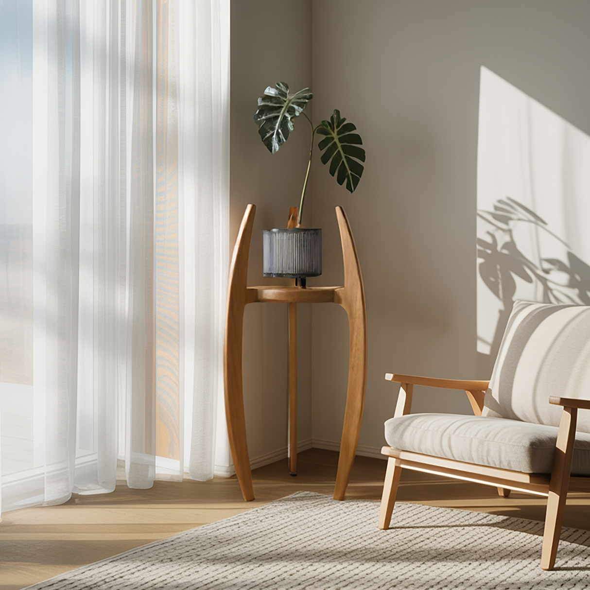 Modern Indoor Plant Stand For Flower Pot Display