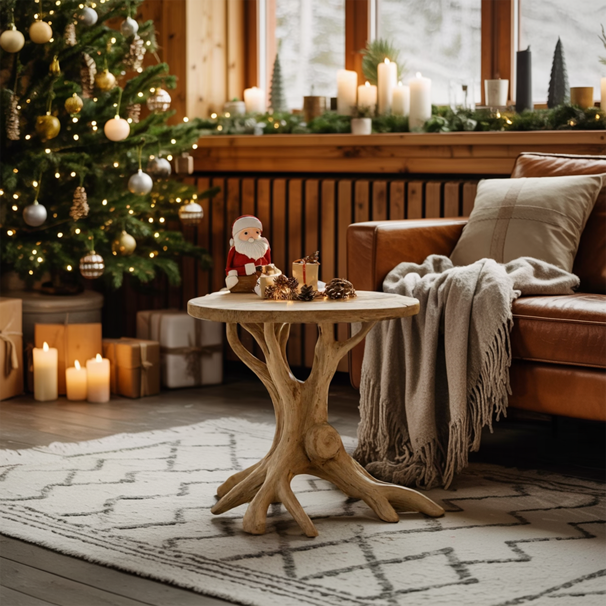 Mid Century Wooden End Table For Furniture Decor Festive Inspiration