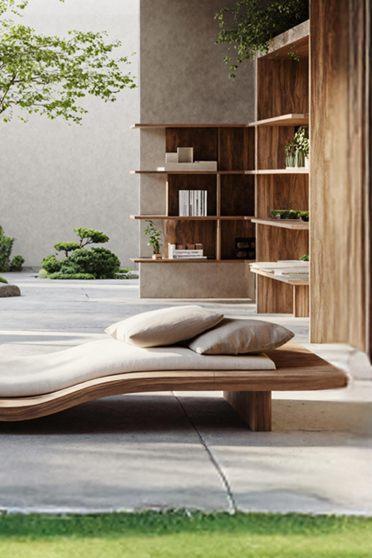 Rustic Farmhouse Wooden Daybed For Entryway Furniture Decoration