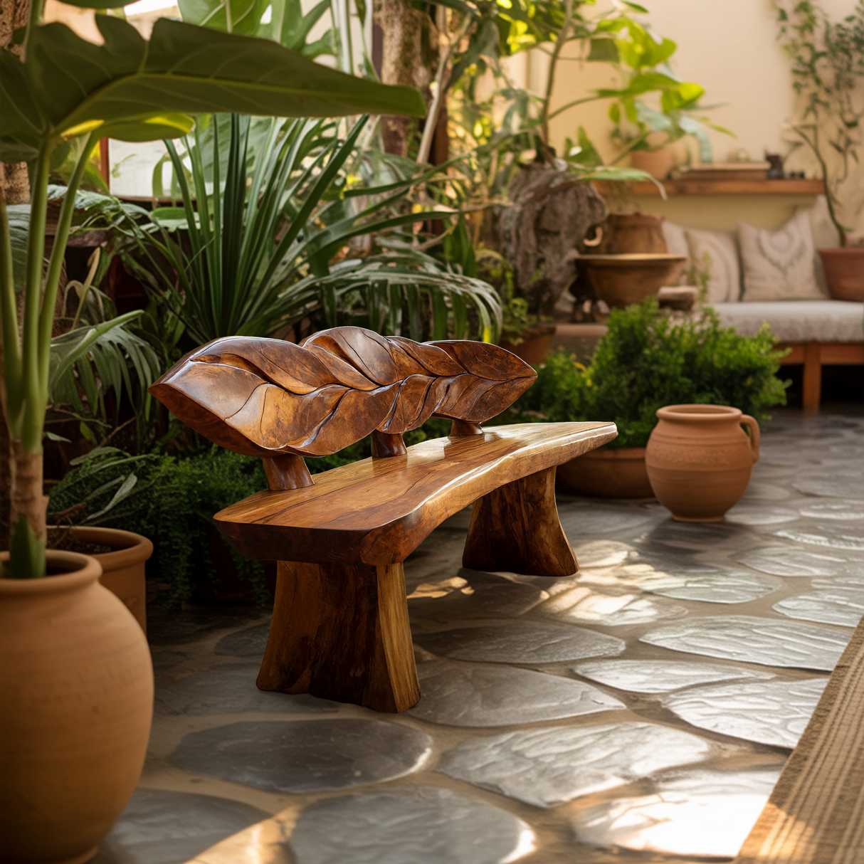 Minimalist Solid Wood Entryway Bench For Modern Homes