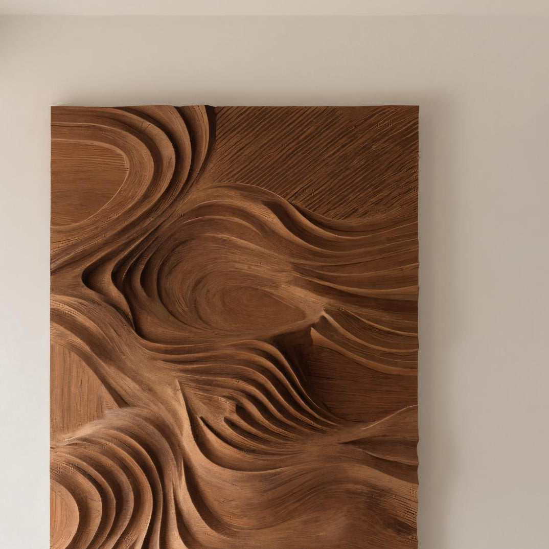 Organic Handcrafted Wall Art Panel For Home Interior
