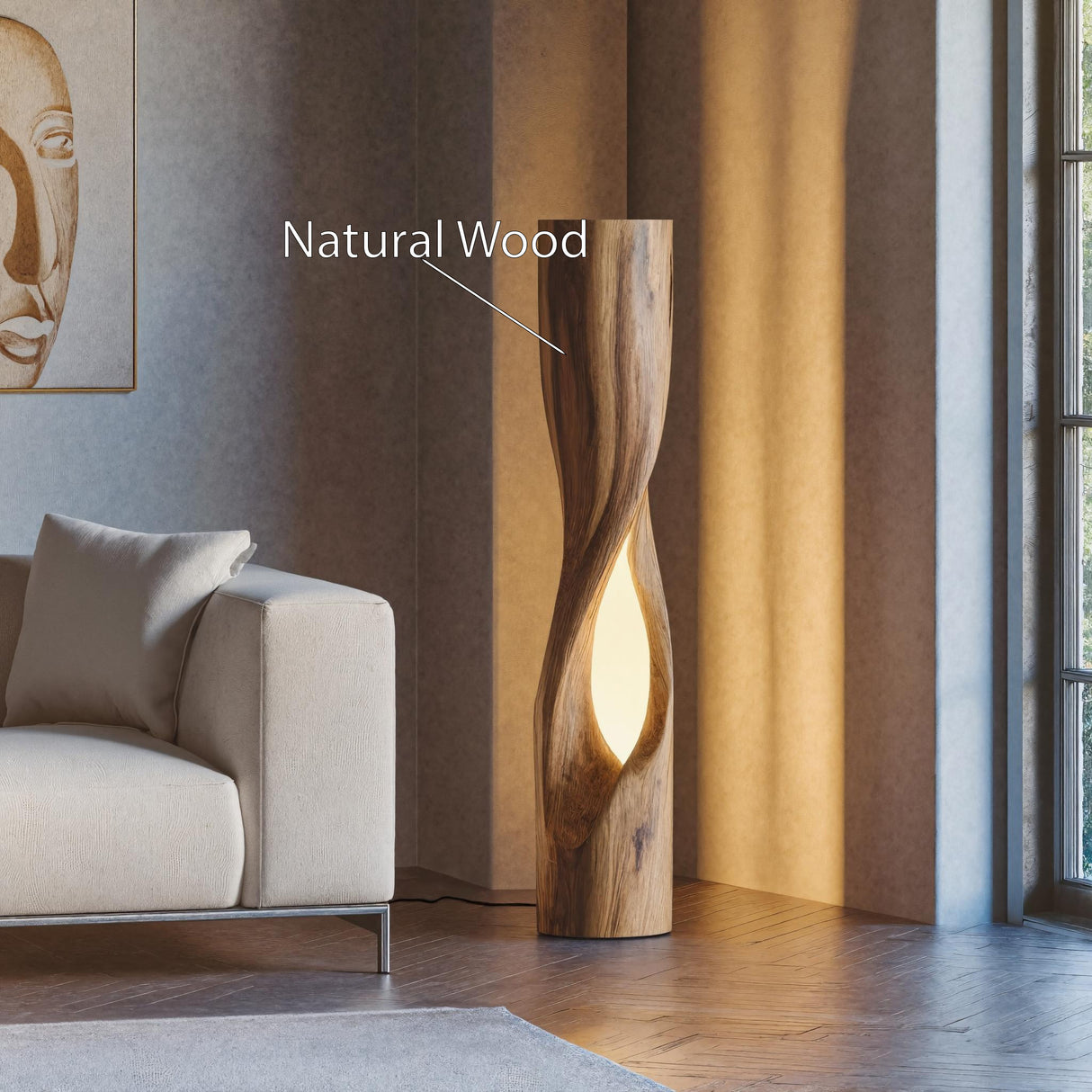 Minimal Floor Lamp For Living Space
