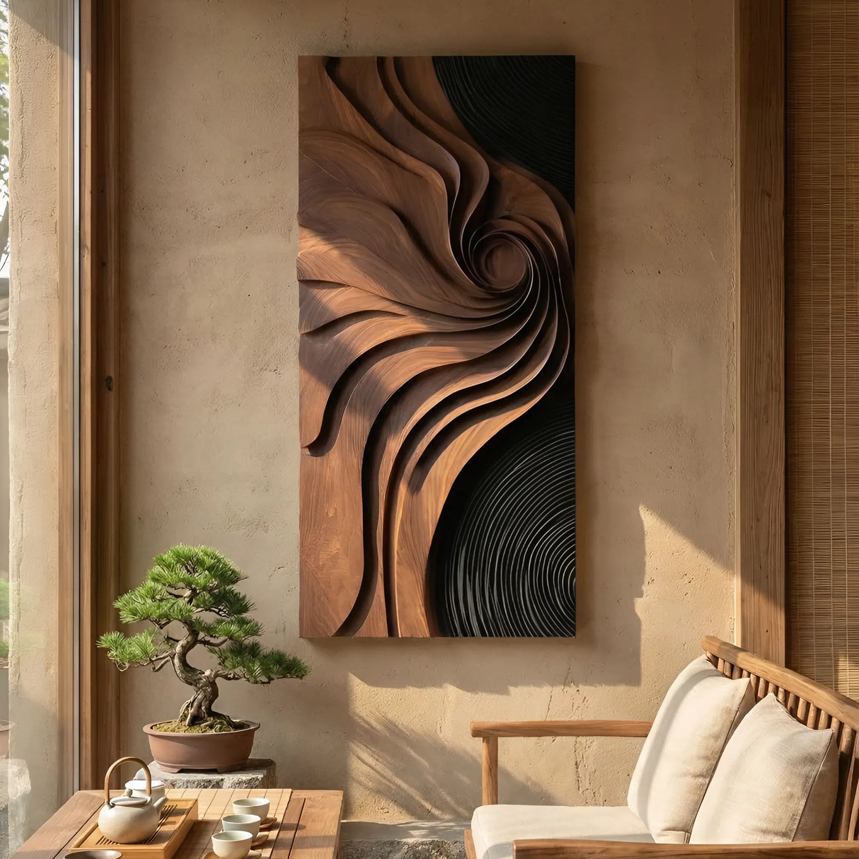 Minimalist Abstract 3D Wall Art For Bedroom Decor