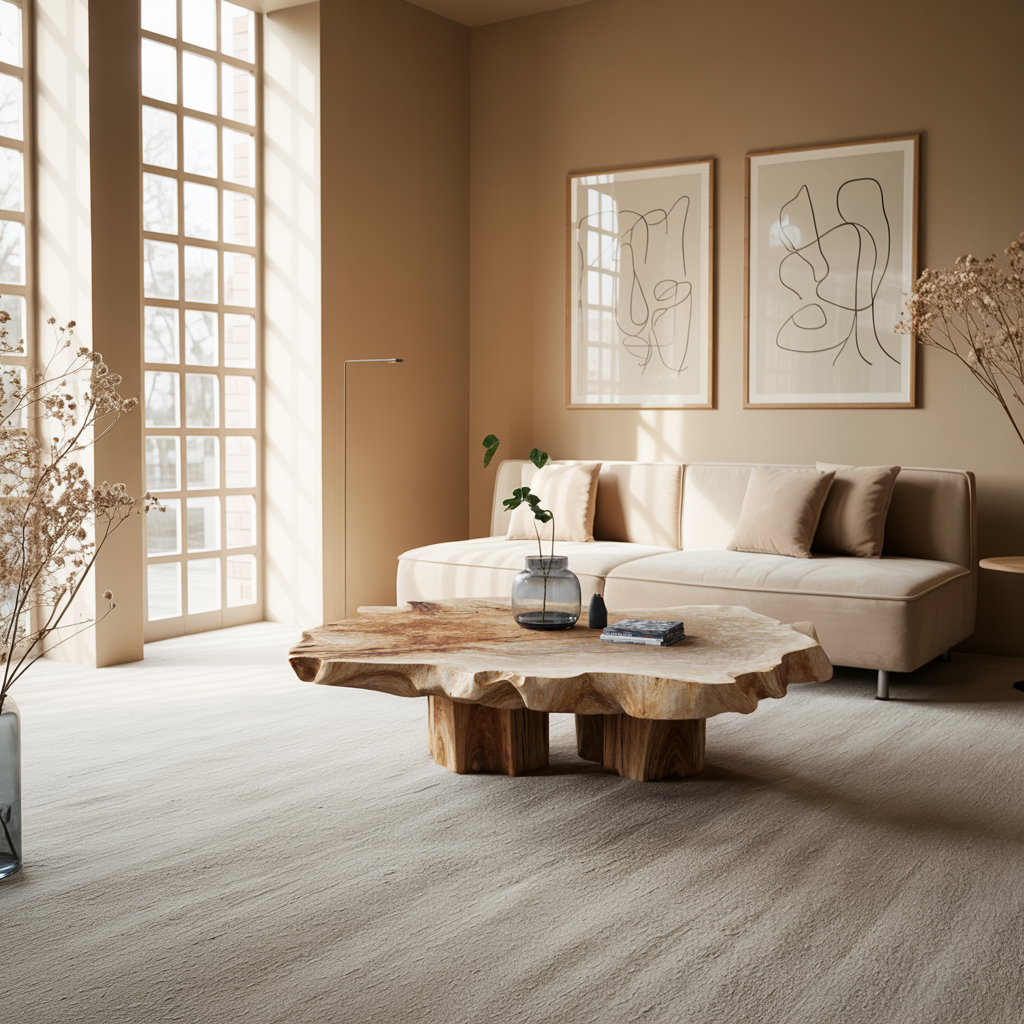 Handcrafted Coffee Table For Unique Living Room