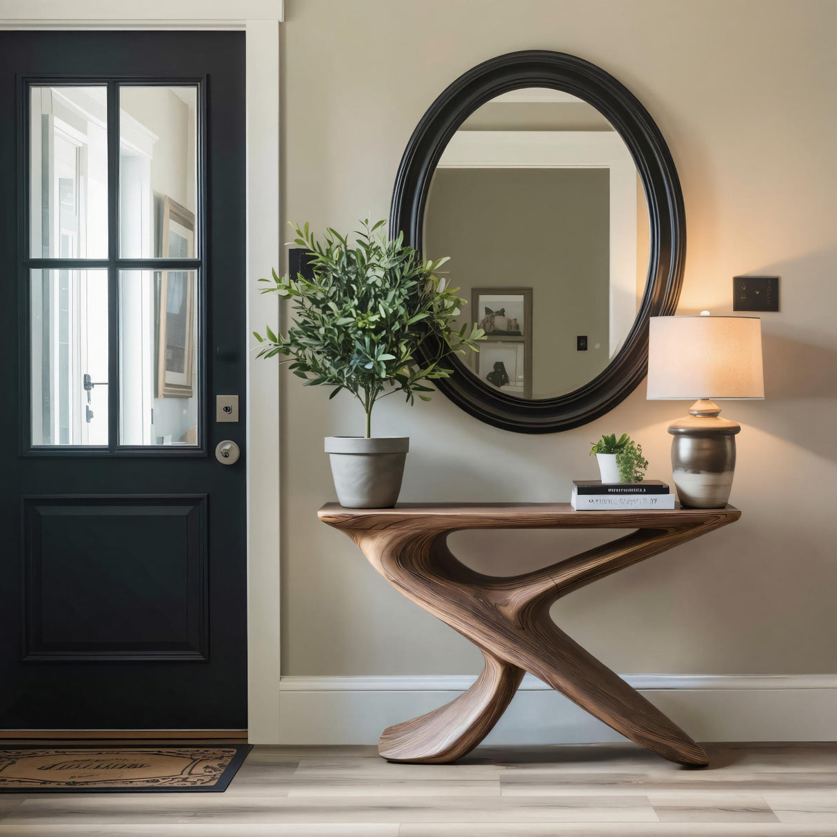 Handcrafted Entryway Table Furniture Decor