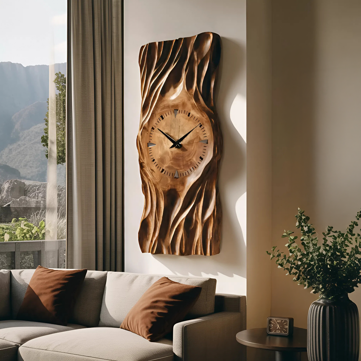 Modern Minimal Wall Clock For Living Room