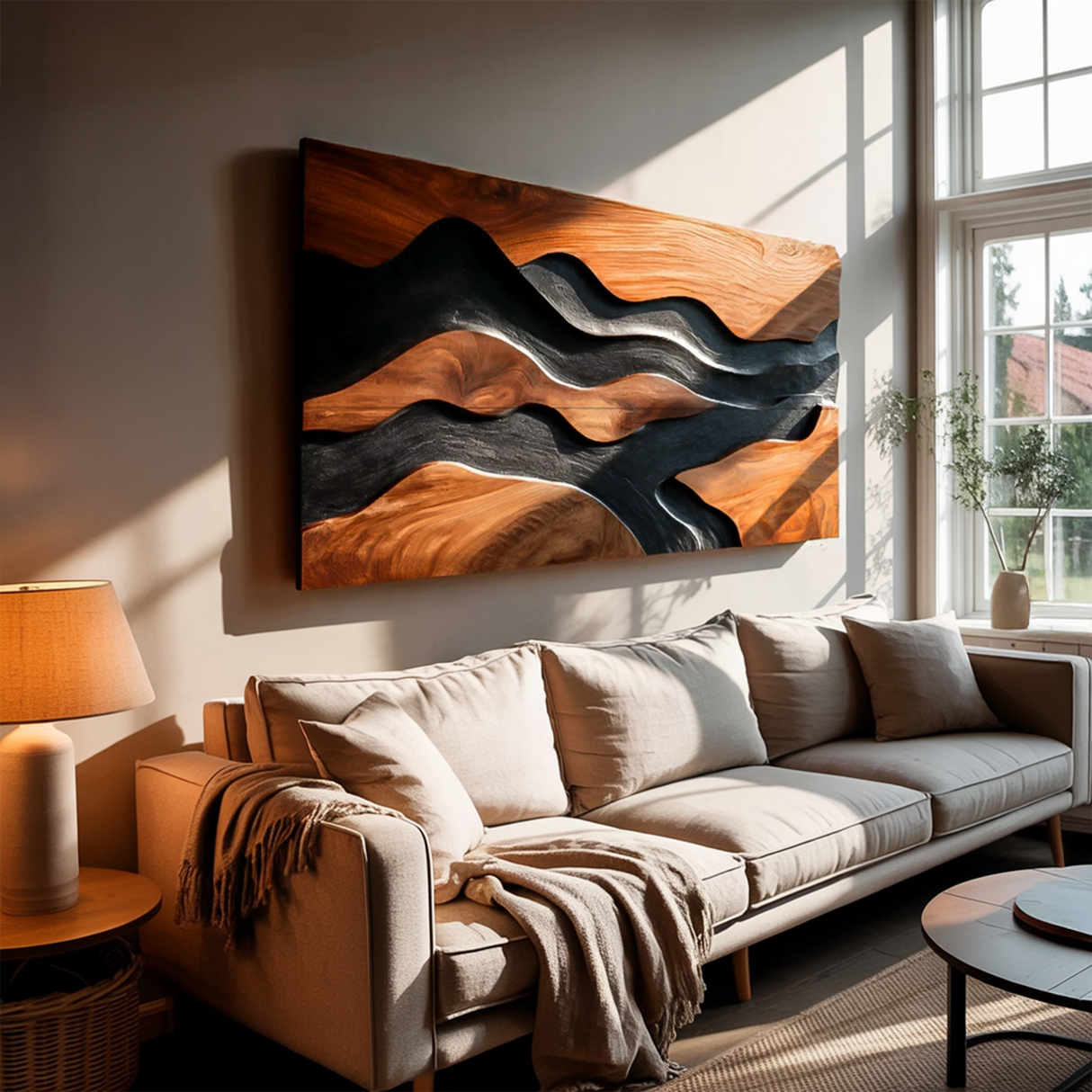 Unique Carved Wall Art For Living Room Decor