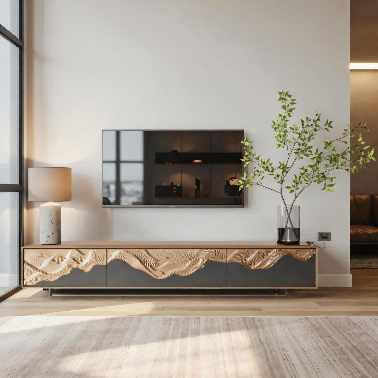 Mid Century TV Console For Furniture Styling