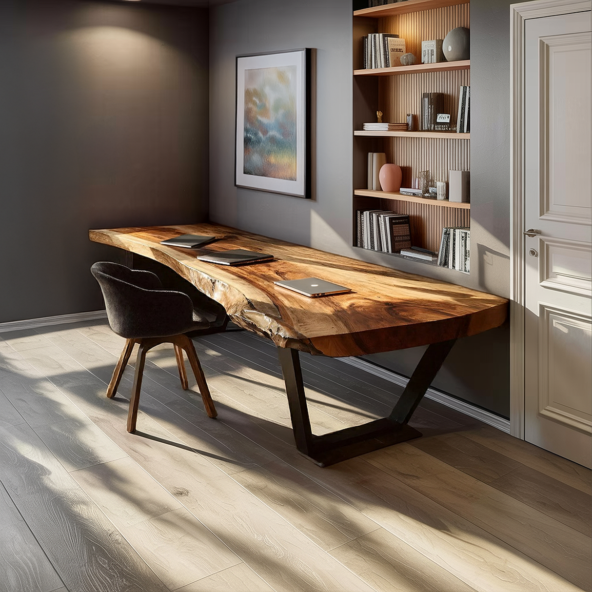 Modern Solid Wood Desk For Bedroom Furniture