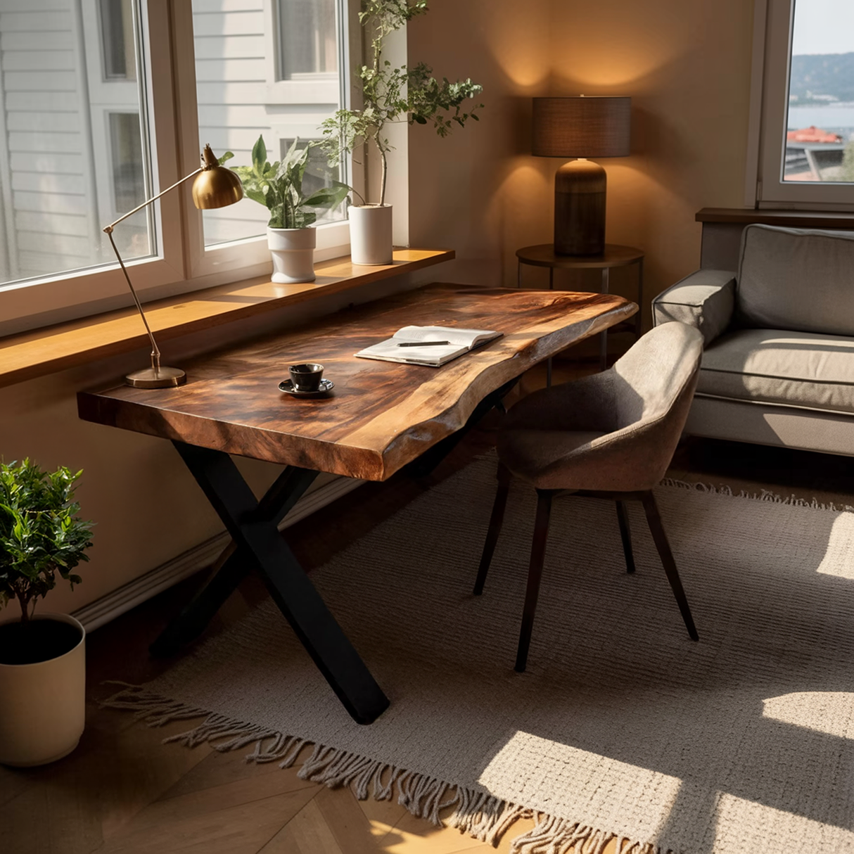 Modern Wooden Tabletop For Living Room Furniture