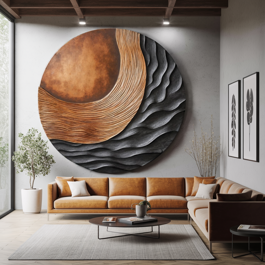 Farmhouse 3D Wood Wall Art For Bedroom Rustic Ambience