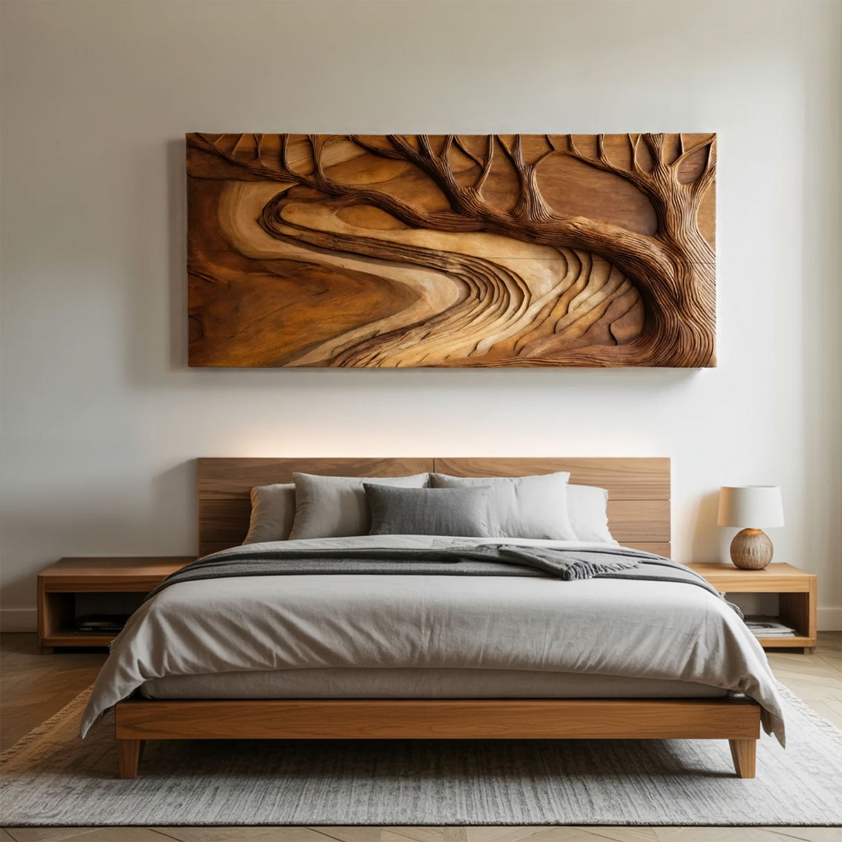 Modern Sculptural Artwork Inspired Branch For Living Decor