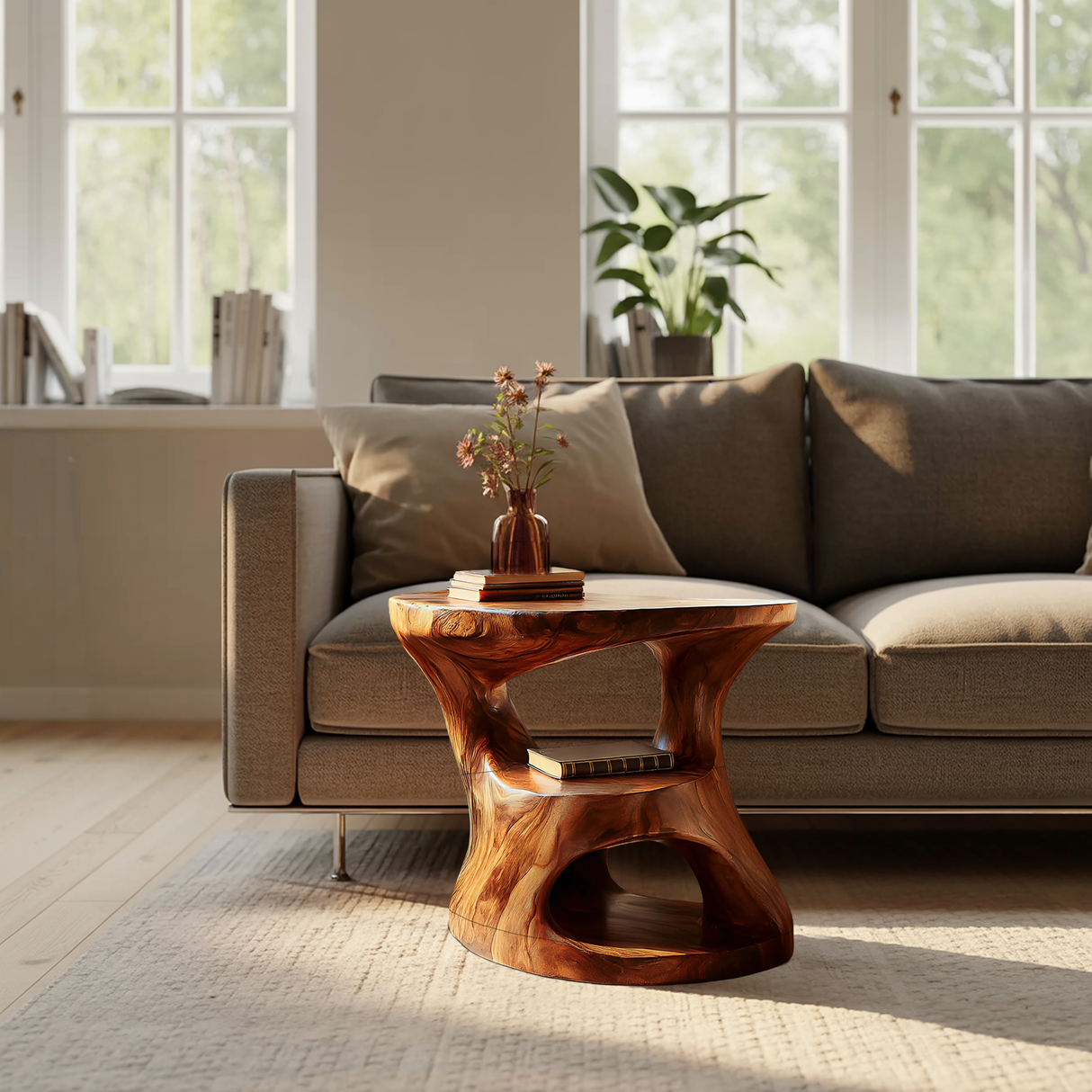 Unique Side Table For Living Room Or Office Spaces