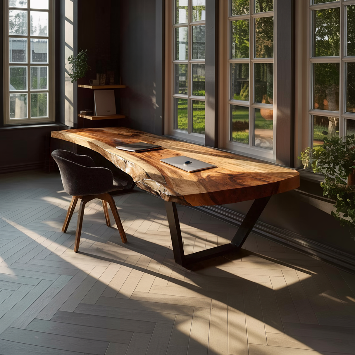 Modern Solid Wood Desk For Bedroom Furniture