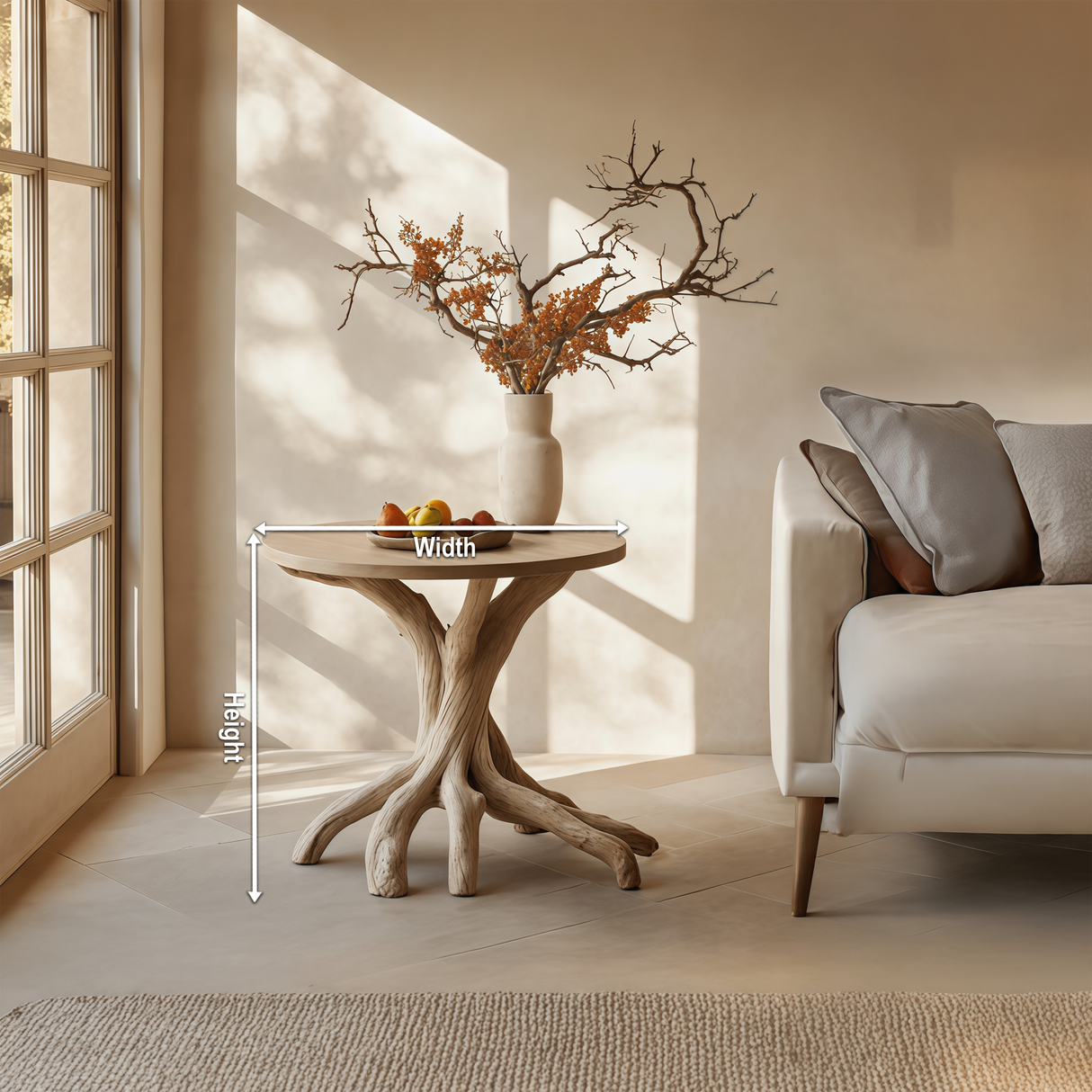 Rustic Wooden End Table For Entryway Design Functional Wall Display