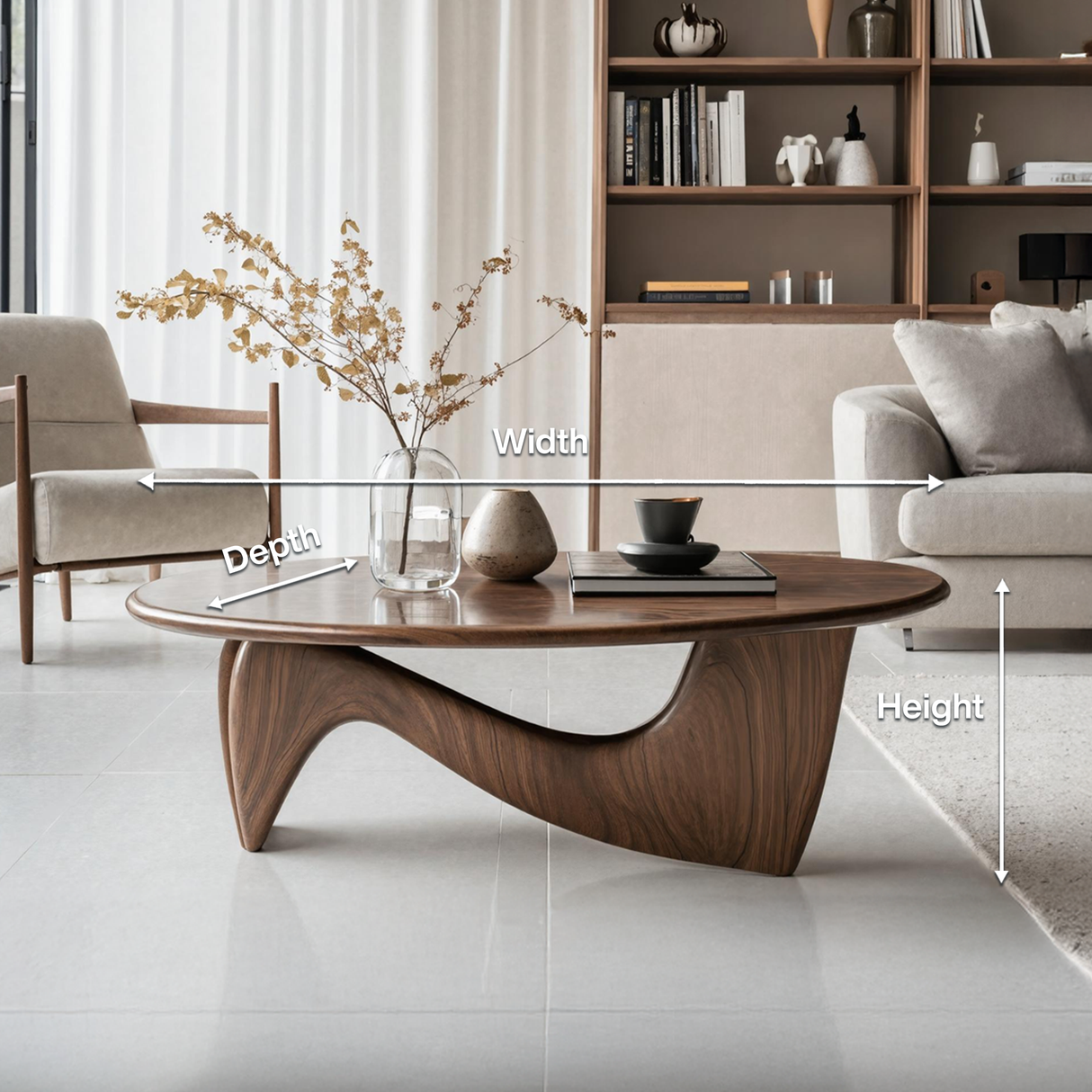 Rustic Solid Wood Table For Timeless Decor