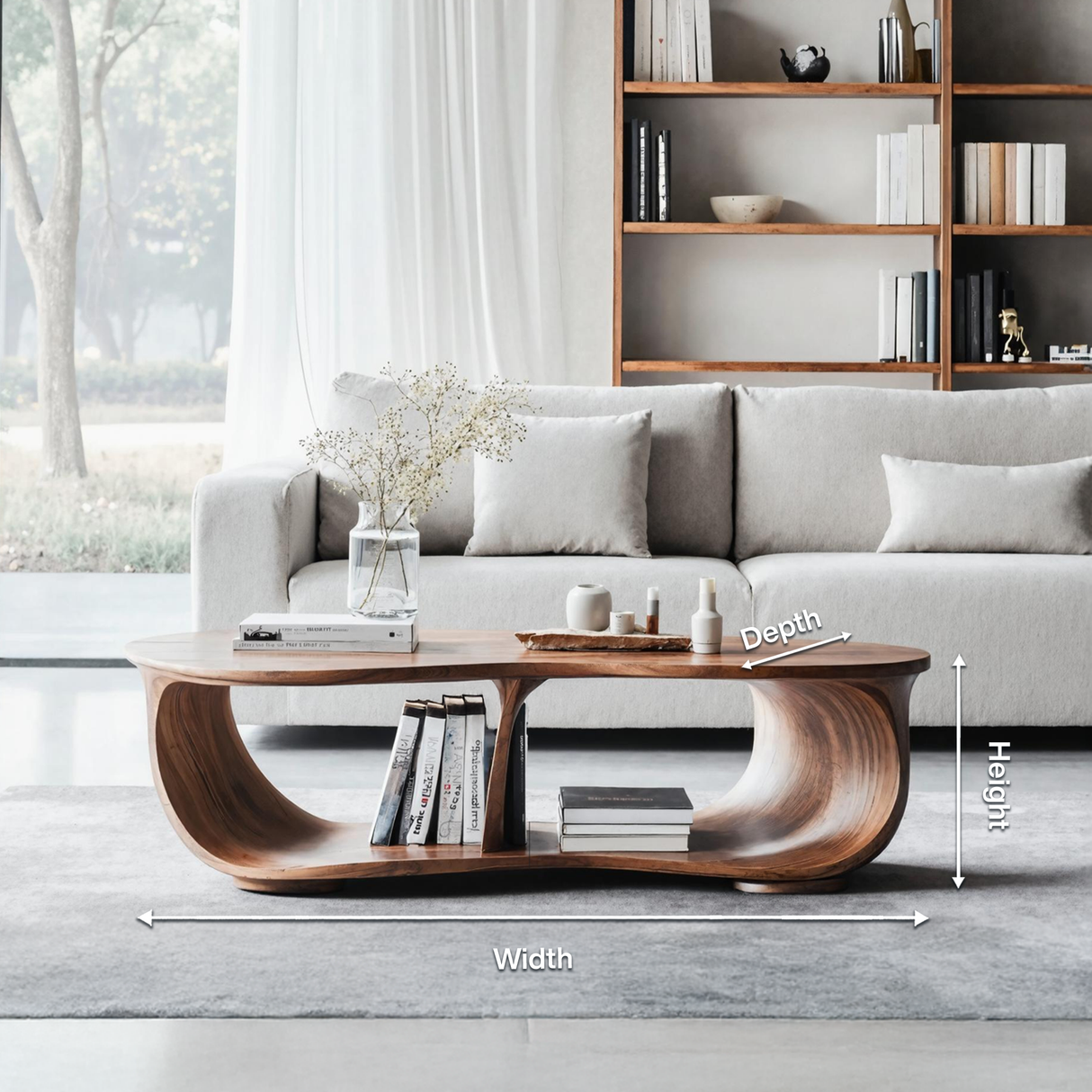 Handcrafted Solid Wood Table For Cozy Interiors